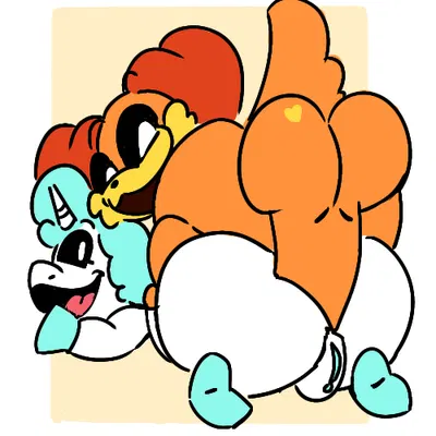 craftycorn, dogday (poppy playtime) (mob entertainment, mythology) created by day74art