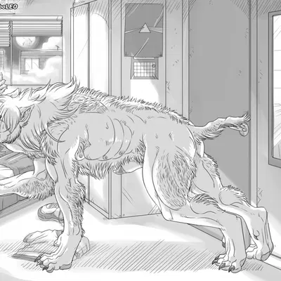 dariuswhitefur (mythology, patreon) created by loboleo