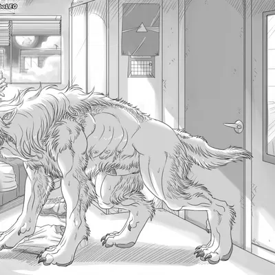 dariuswhitefur (mythology, patreon) created by loboleo