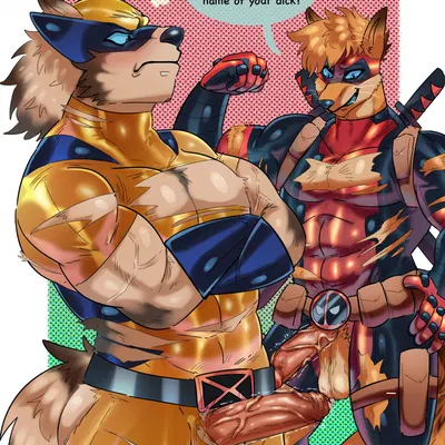 deadpool, wolverine (marvel) (marvel) created by biggestd8