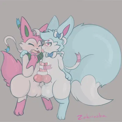 deltra, flanx (flanxad) (nintendo, pokemon) created by zakiredlight