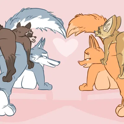 diane foxington, finnick (zootopia), porsha crystal (disney, dreamworks) created by sweet.lemons