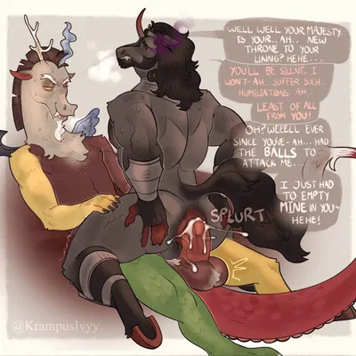 discord (mlp), king sombra (mlp) (friendship is magic, hasbro) created by krampusivyy