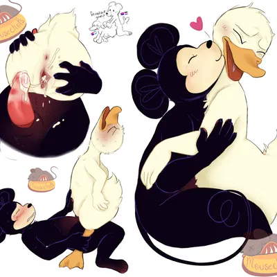 donald duck, mickey mouse (disney) created by mousechop