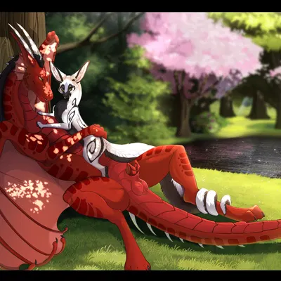 draco cretel, kin (unyko) (european mythology, mythology) created by angellsview3