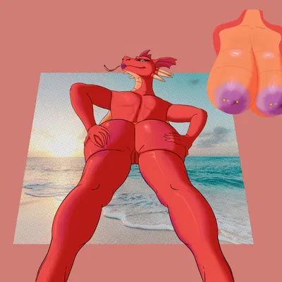 dragon (shrek) (dreamworks, mythology) created by vibingbeast