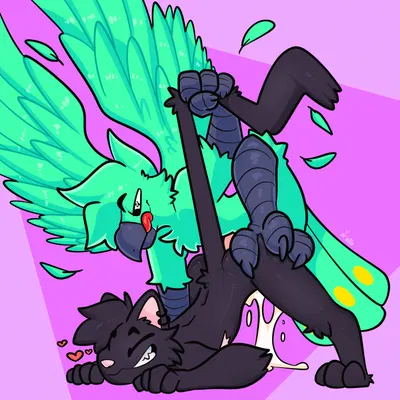 elliot (parchmentbearer), zach (lustwasp) created by xing1