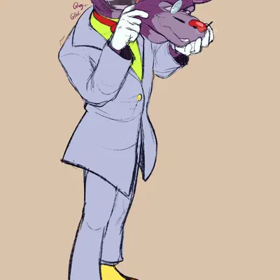 esherjackal, moriarty (sherlock hound) (sherlock hound (series)) created by owy