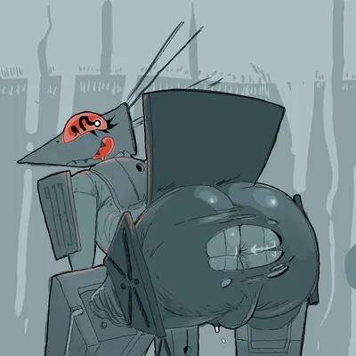 fan character, killbot twink (dtstat) (psycho patrol r) created by hominey