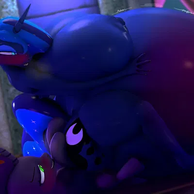 fan character, princess luna (mlp) (friendship is magic, hasbro) created by lunar57