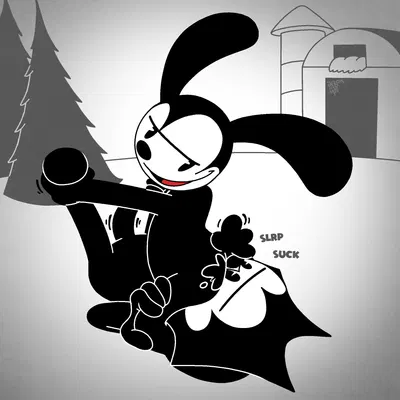 felix the cat, oswald the lucky rabbit (disney, felix the cat (series)) created by argon vile