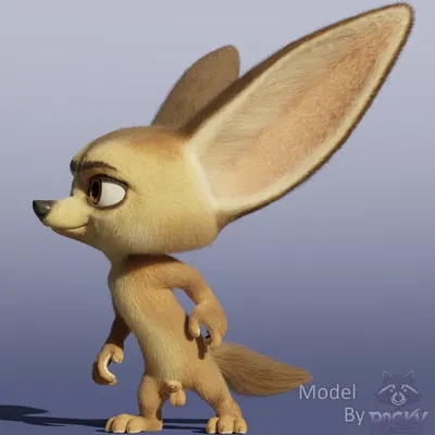 finnick (zootopia) (disney, zootopia) created by rasterraccoon