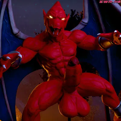 firebrand (capcom, demon's crest) created by ewr 115