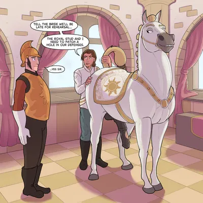 flynn rider, maximus (tangled) (disney, tangled (disney)) created by ekayas