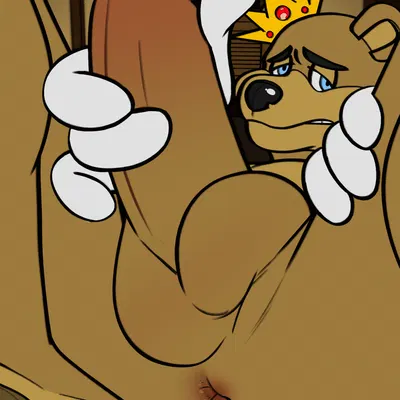 fonker the teddy (conker's bad fur day, rareware) created by hairlessboyblunder