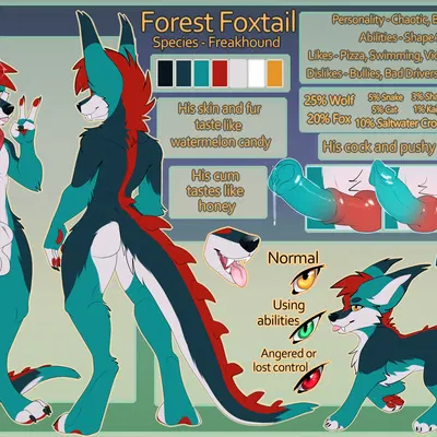 forest foxtail created by miraoff