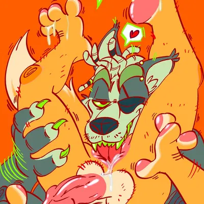 fox mccloud, wolf o'donnell (nintendo, star fox) created by jazlyte