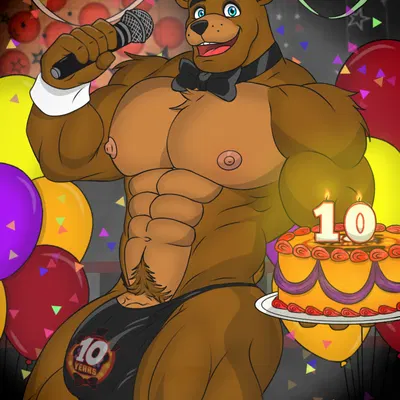 freddy (fnaf) (five nights at freddy's, scott cawthon) created by sondinker fazbear's