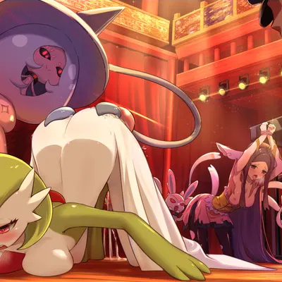 furisode girl kali, grunt (pokemon), rocket grunt (nintendo, pokemon) created by hsin