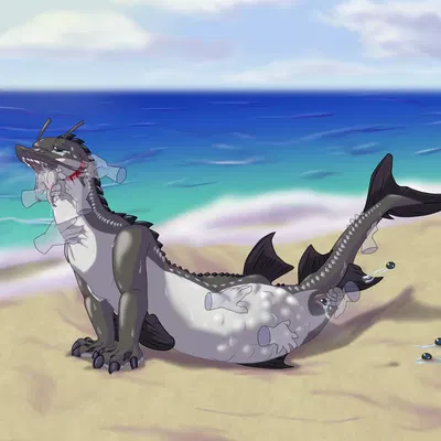 galina (luftraptor) (mythology) created by hyperchibiabsol