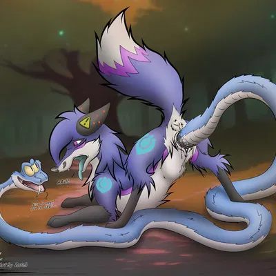 gary de'snake (disney, zootopia) created by srfx18