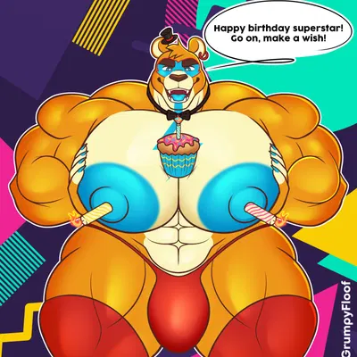 glamrock freddy, glamrock freddy (grumpyfloof) (five nights at freddy's, five nights at freddy's: security breach) created by grumpyfloof