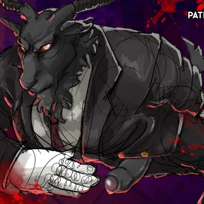 goat butler (umineko) (07th expansion, halloween) created by shtarfish