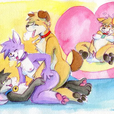 grape jelly (housepets!), maxwell (housepets!), peanut butter (housepets!) (housepets!) created by sanssouci