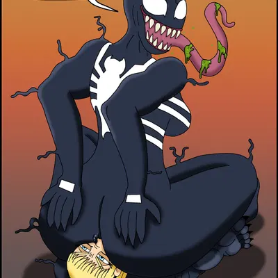 gwen stacy, she-venom, venom (marvel) (marvel) created by traylblaezer