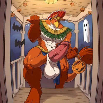 halloween created by blazekemono