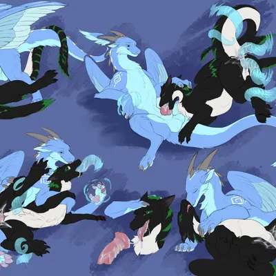 hazzie, zeph (nightfire zephyr) (mythology) created by kuribon