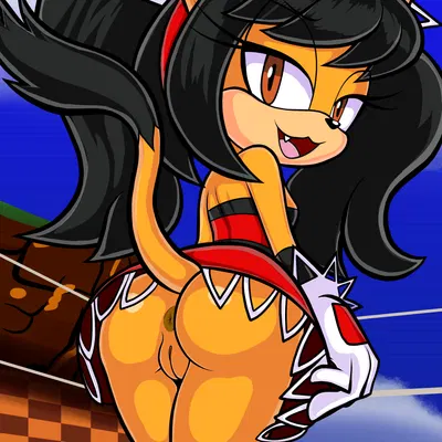 honey the cat (sega, sonic the fighters) created by blackmore