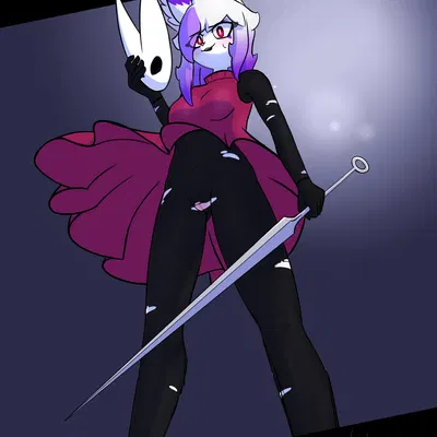 hornet (hollow knight), mercura (absollnk) (hollow knight (franchise), team cherry) created by absollnk