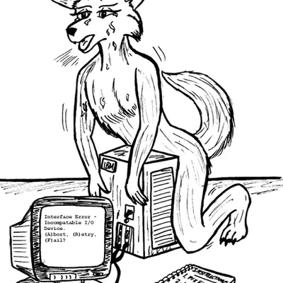 ibm created by mayfurr (artist)