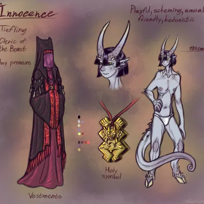 innocence (taraelblackwing) (dungeons and dragons, hasbro) created by taraelblackwing