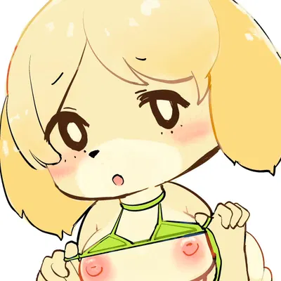 isabelle (animal crossing) (animal crossing, nintendo) created by seuppi