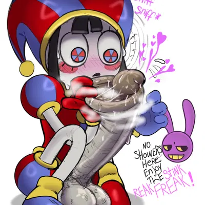 jax (tadc), pomni (tadc) (glitch productions, the amazing digital circus) created by stupidsmut