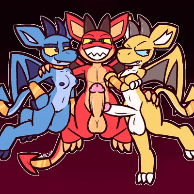 jericho (minty ace), lola (minty ace), rowan (minty ace) created by ultilix