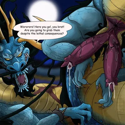 kaido (one piece) (mythology, one piece) created by derekdragon