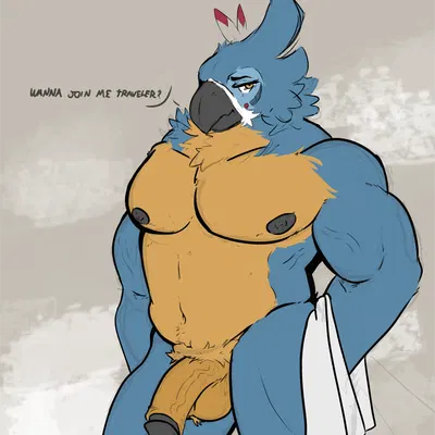 kass (tloz) (breath of the wild, nintendo) created by robaxed (artist)