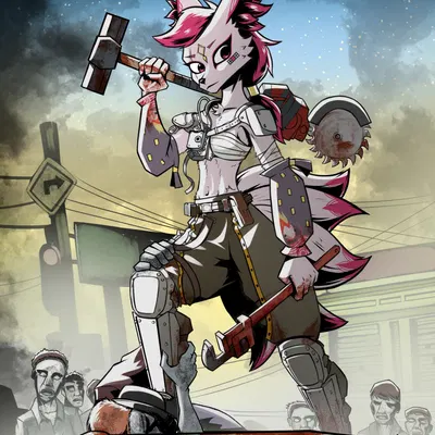 kimiko five-tails (epic games, fortnite) created by gatonejo