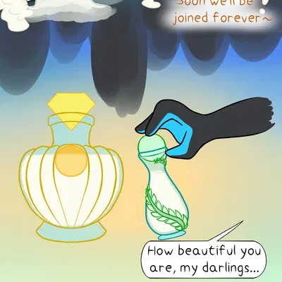 kinako tamis, lakritz tamis, sahne tamis (slightly damned) created by sandentwins