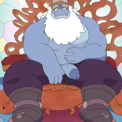 king andrias leviathan (amphibia (series), disney) created by cywolf49