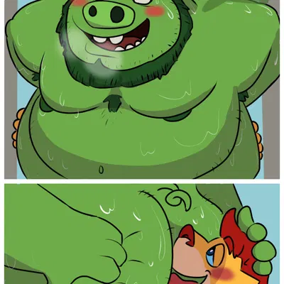 king leonard mudbeard (angry birds, rovio entertainment) created by danyredlion