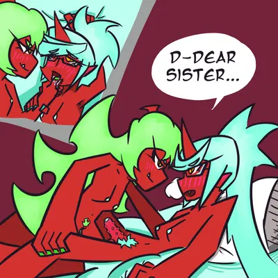 kneesocks daemon, scanty daemon (panty and stocking with garterbelt) created by kizujonogatari