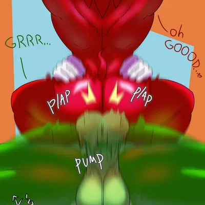 knuckles the echidna, vector the crocodile (sega, sonic the hedgehog (series)) created by yukein