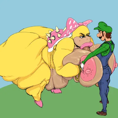 koopaling, luigi, wendy o. koopa (mario bros, nintendo) created by elektr0