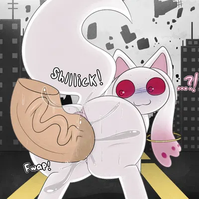 kyubey (puella magi, puella magi madoka magica) created by critter catcher