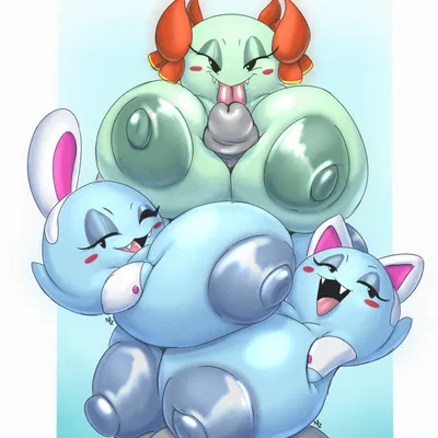 lady bow, lahla (mario), peeka (mario) (mario bros, nintendo) created by blues64, kirbot12