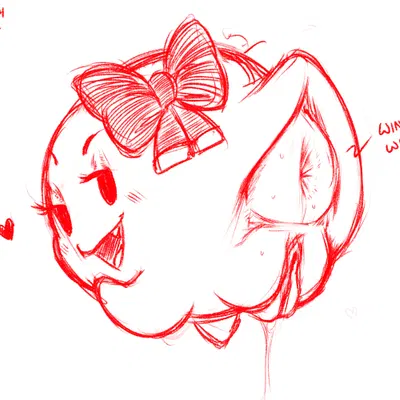 lady bow (mario bros, nintendo) created by aer0 zer0